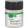 KREUL Acryl Farbe Matt Silber 50 ml