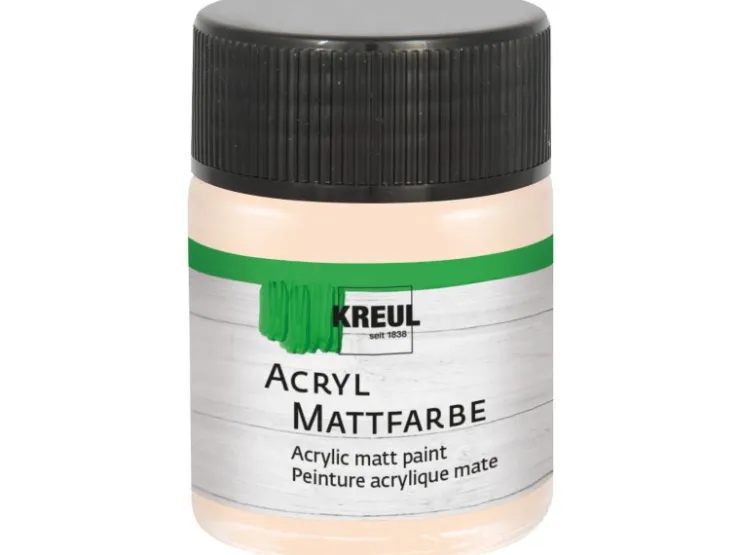 KREUL Acryl Farbe Matt Zartrosa 50 ml* Bastelfarben