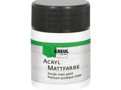 KREUL Acryl Farben Matt Weiß 50 ml* Weißlacke