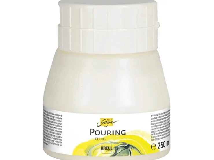 KREUL Pouring Fluid Solo Goya Transparent 250 ml* Künstlerfarben