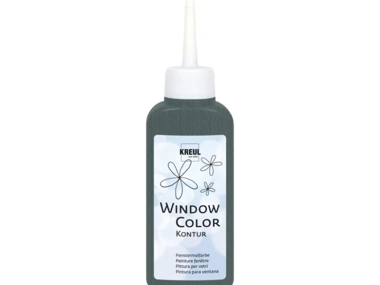 KREUL Window Color Konturenfarbe 80 ml* Bastelfarben