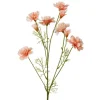 Kunstblume Polyester 82 cm Pfirsich* Kunstpflanzen