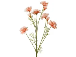 Kunstblume Polyester 82 cm Pfirsich* Kunstpflanzen