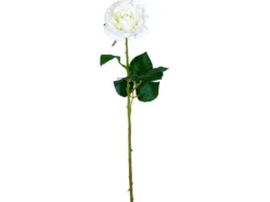 Kunstblume Rose Creme 52 cm* Kunstpflanzen