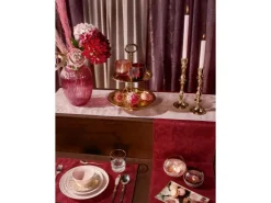 Kunstpflanze Rose Blush Bordeaux 38 cm