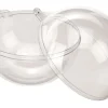 Kunststoff-Kugel teilbar 12 cm glasklar* Bastelzubehör