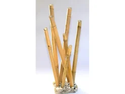 Kunststoffpflanze Bamboo XL Plants 38 cm hoch* Terraristik