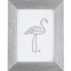 Kunststoffrahmen 13 cm x 18 cm Silber Metallic Look* Bilderrahmen