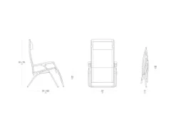 Lafuma Mobilier Relaxsessel RSXA CLIP Batyline® Moss* Sessel