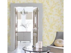 Laura Ashley Vliestapete Forsythia Sunshine 10,05 x 0,52 m* Tapetenmuster
