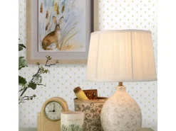 Laura Ashley Vliestapete Wood Violet Ochre Yellow Ockergelb FSC®* Tapetenmuster