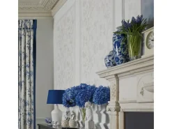 Laura Ashley Vliestapete Oriental Garden Pearlescent White 10,05 x 0,52 m* Dekorative Tapeten
