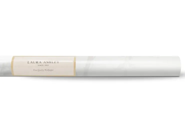 Laura Ashley Vliestapete Oriental Garden Pearlescent White 10,05 x 0,52 m* Dekorative Tapeten