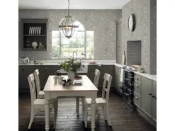 Laura Ashley Vliestapete Elderwood Steel 10,05 x 0,52 m* Tapetenmuster