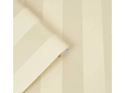 Laura Ashley Vliestapete Lille Pearlescent Stripe Linen 10,05 x 0,52 m* Dekorative Tapeten