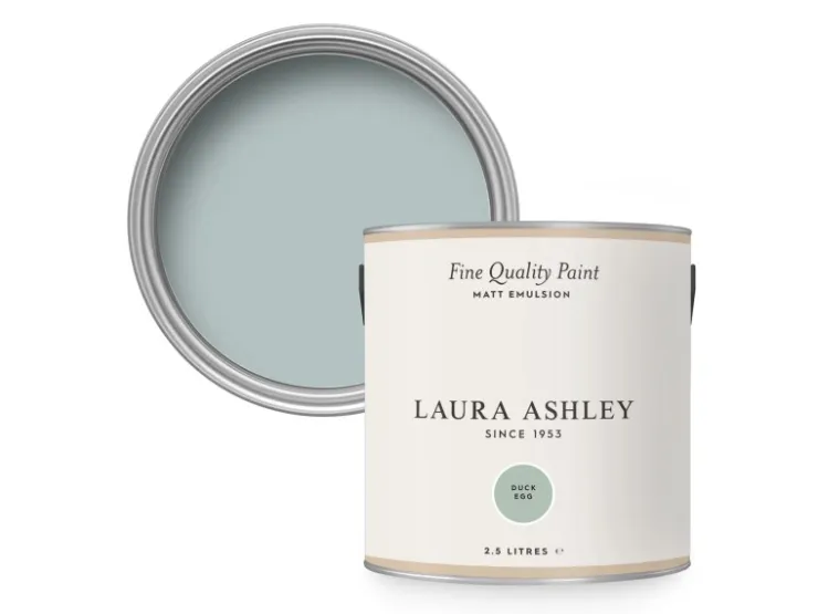 Laura Ashley Wandfarbe Duck Egg Hellgrün 2,5 l* Lacke Mischen