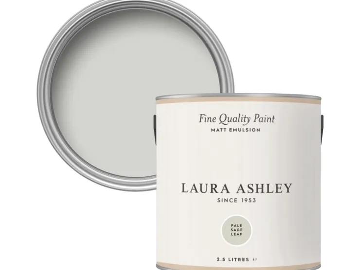 Laura Ashley Wandfarbe Pale Sage Leaf Grün 2,5 l* Lacke Mischen