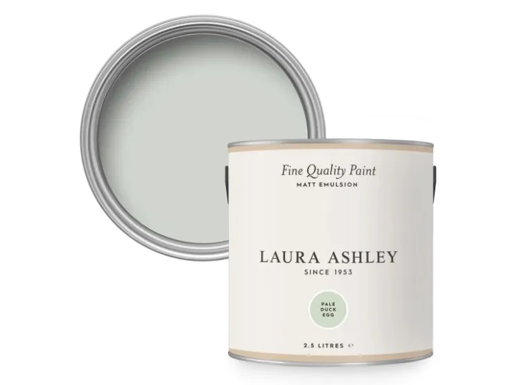 Laura Ashley Wandfarbe Pale Duck Egg Hellgrün 2,5 l* Lacke Mischen