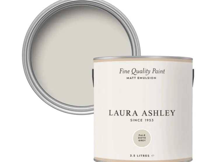 Laura Ashley Wandfarbe Pale Dove Grey Beige 2,5 l