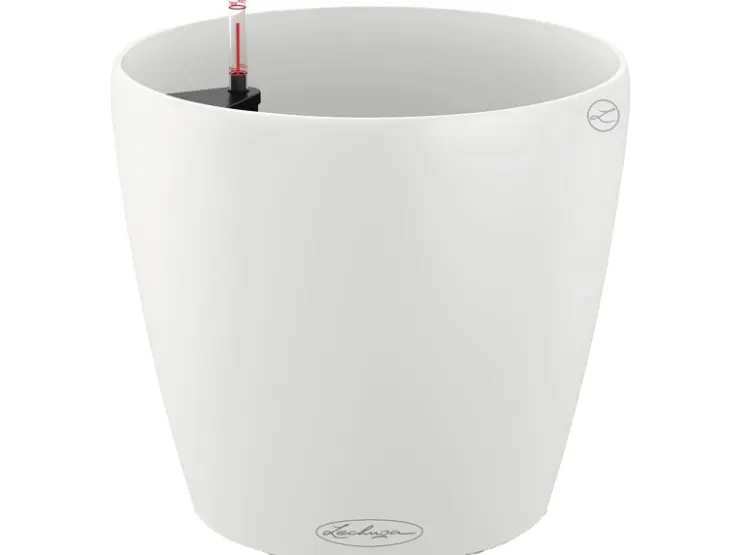 Lechuza ® Pflanzgefäß Classico Color 18 Ø 18 cm* Regal Weiß