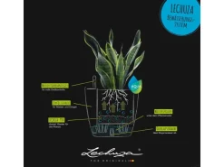 Lechuza ® Pflanzgefäß Classico Color 18 Ø 18 cm* Regal Weiß
