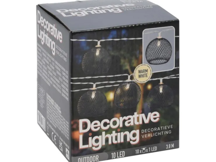 LED-Lichterkette 10 LED 3,8 m Farbauswahl* Kerzen|Vasen