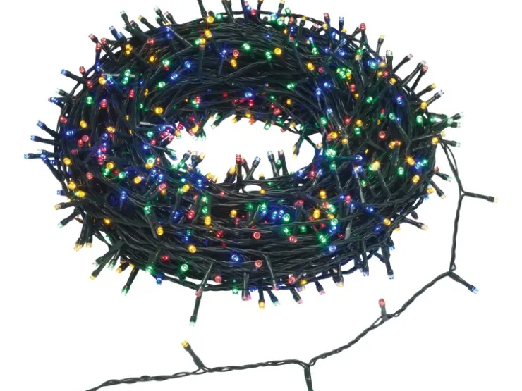 LED-Lichterkette 1.000 LEDs Grünes Kabel 8,492 m