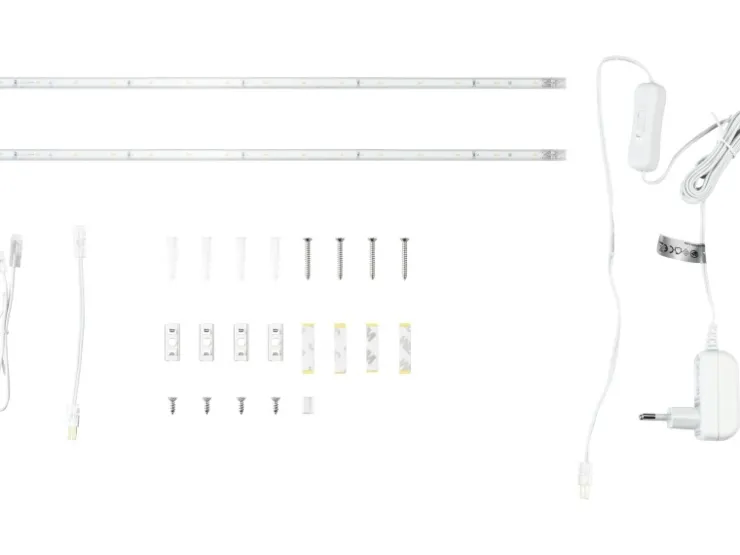 LED-Lichtleiste 2er-Set Weiß EEK: F* Weitere Regale