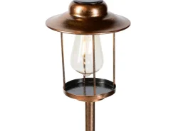 LED-Solarspieß Laterne Vintage Trichterförmig