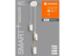 LEDVANCE Smart+ WiFi Pendelleuchte Decor Twist Weiß 150 cm