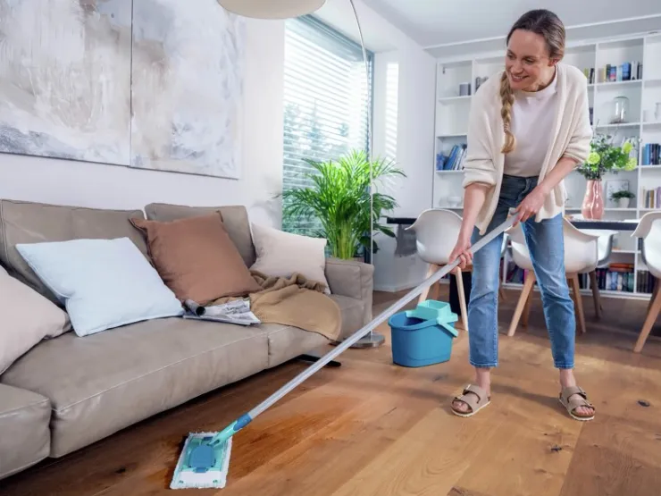 Leifheit Bodenwischer Power Clean Micro Duo M* Reinigung
