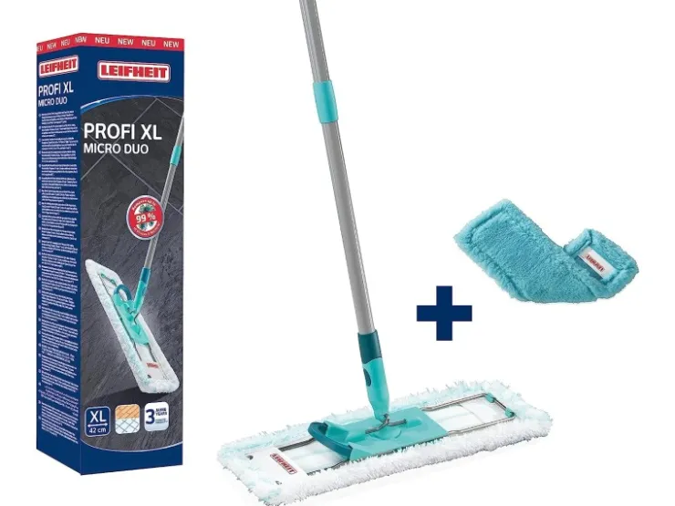 Leifheit Bodenwischer Profi XL Glatte Böden & zum Staubwischen* Reinigung