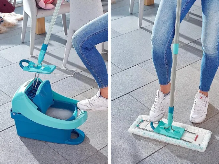 Leifheit Bodenwischer Profi XL Glatte Böden & zum Staubwischen* Reinigung
