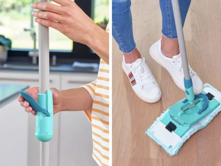 Leifheit Bodenwischer-Set Clean Twist M Ergo mit Eimer und Schleuder* Malerbedarf