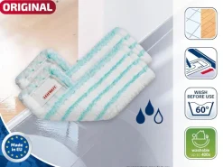 Leifheit 2er Set Wischbezug Profi XL 42 cm Bezug Glatte Böden* Reinigung
