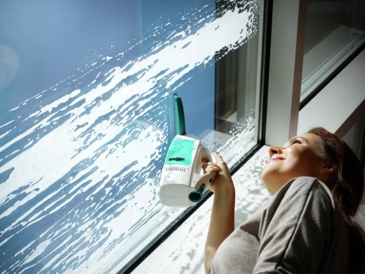 Leifheit Fenstersauger Dry&Clean* Reinigung