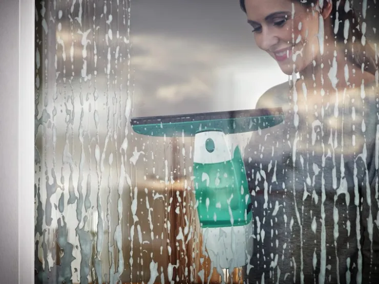 Leifheit Fenstersauger Dry&Clean* Reinigung