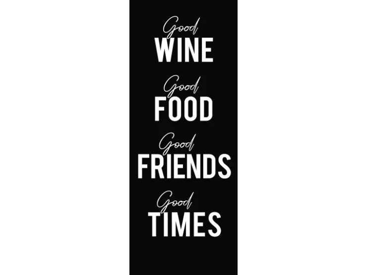 Pro Art Leinwandbild Anonymus Good Wine 77 cm x 27 cm* Bilder