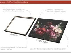 Pro Art Leinwandbild Anonymus Modern Baroque Flowers II 77 cm x 57 cm* Bilder