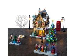 Lemax Weihnachtsdekoration Set Tannenbaum Christmas Shop* Laternen