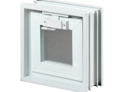 Fuchs Design Lüftungsfenster 239 mm x 239 mm für 24er Glasstein* Insektenschutz