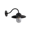 Lindby Wandleuchte Außen Laterne Bilma 10025911 Spritzwassergeschützt Modern in Braun aus Aluminium 1-flammig E27* Laternen
