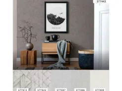 AS-Creation Livingwalls Tapete Beton-Optik Grau 53 cm x 10,05 m AS-377443