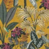 AS-Creation Livingwalls Tapete Bewaldete Landschaft Gelb Grau Grün und Rosa 53 cm x 10,05 m AS-387381* Tapetenmuster