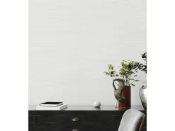 AS-Creation Livingwalls Tapete Uni Weiß 53 cm x 10,05 m AS-389721