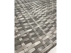 Garden Pleasure Lounge-Eckgruppe Cadiz 3-teilig Grau
