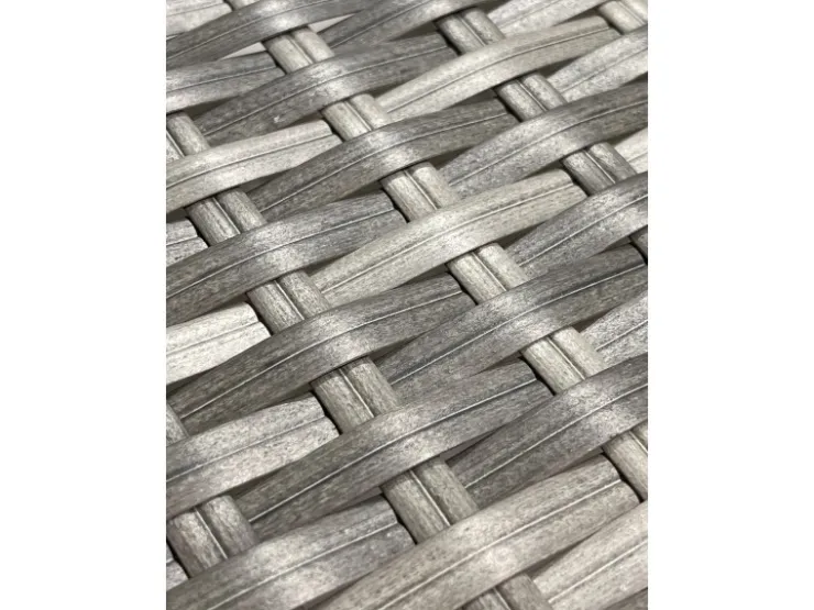 Garden Pleasure Lounge-Eckgruppe Cadiz 3-teilig Grau