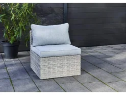 Lounge-Sessel Olea aus Polyrattan Sand