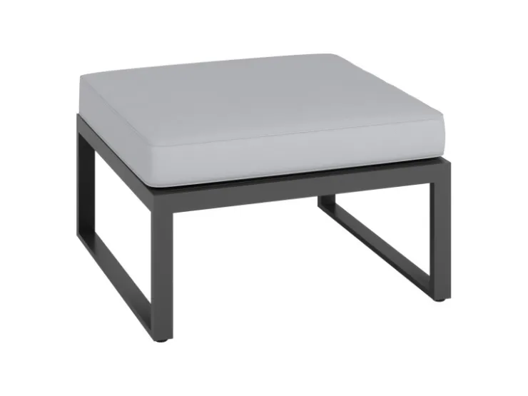 Lounge-Set Willa 4-teilig aus Aluminium Anthrazit