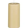 Luca Lighting Kerze Taupe 15 cm x 7,5 cm LED mit Timer Warm Weiß